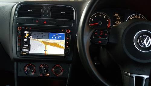 VW Polo 6 (2010 - 2014) Navigation unit, 8 inch GPS DVD, FREE Maps & Reverse Camera